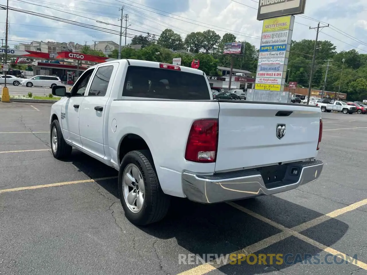 3 Photograph of a damaged car 3C6RR6KG0NG210652 RAM 1500 2022