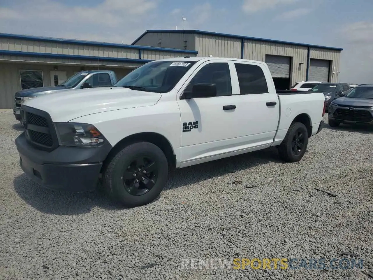 1 Photograph of a damaged car 3C6RR6KG0NG210845 RAM 1500 2022