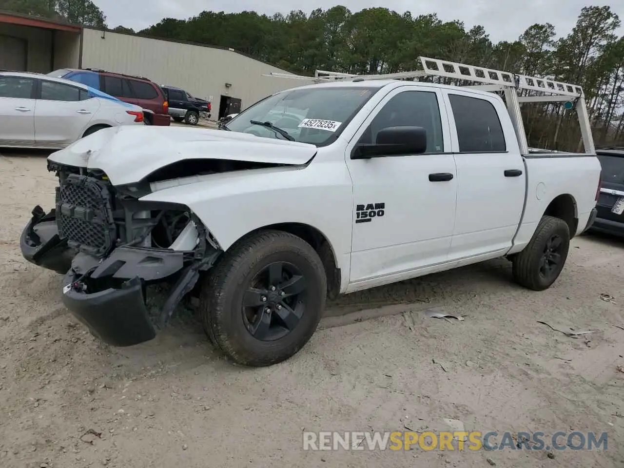 1 Photograph of a damaged car 3C6RR6KG9NG352465 RAM 1500 2022