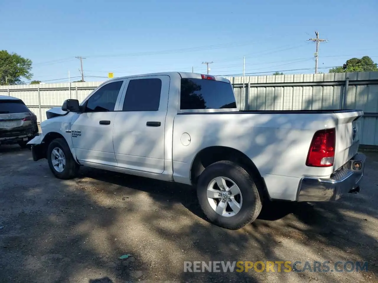 2 Photograph of a damaged car 3C6RR6KT8NG187621 RAM 1500 2022