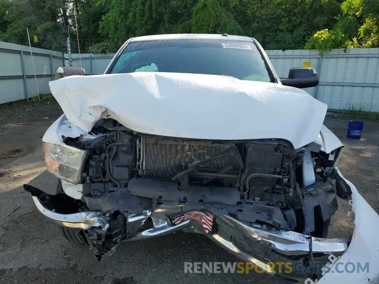 5 Photograph of a damaged car 3C6RR6KT8NG187621 RAM 1500 2022