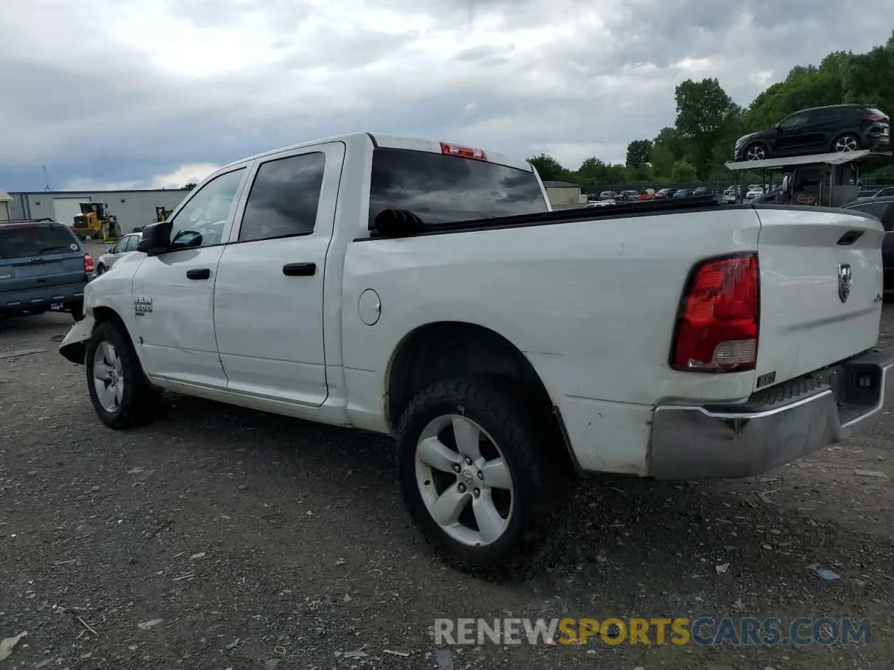 2 Photograph of a damaged car 3C6RR7KG7NG211349 RAM 1500 2022