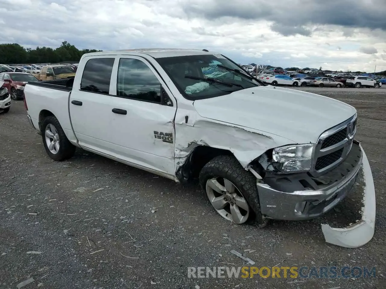 4 Photograph of a damaged car 3C6RR7KG7NG211349 RAM 1500 2022