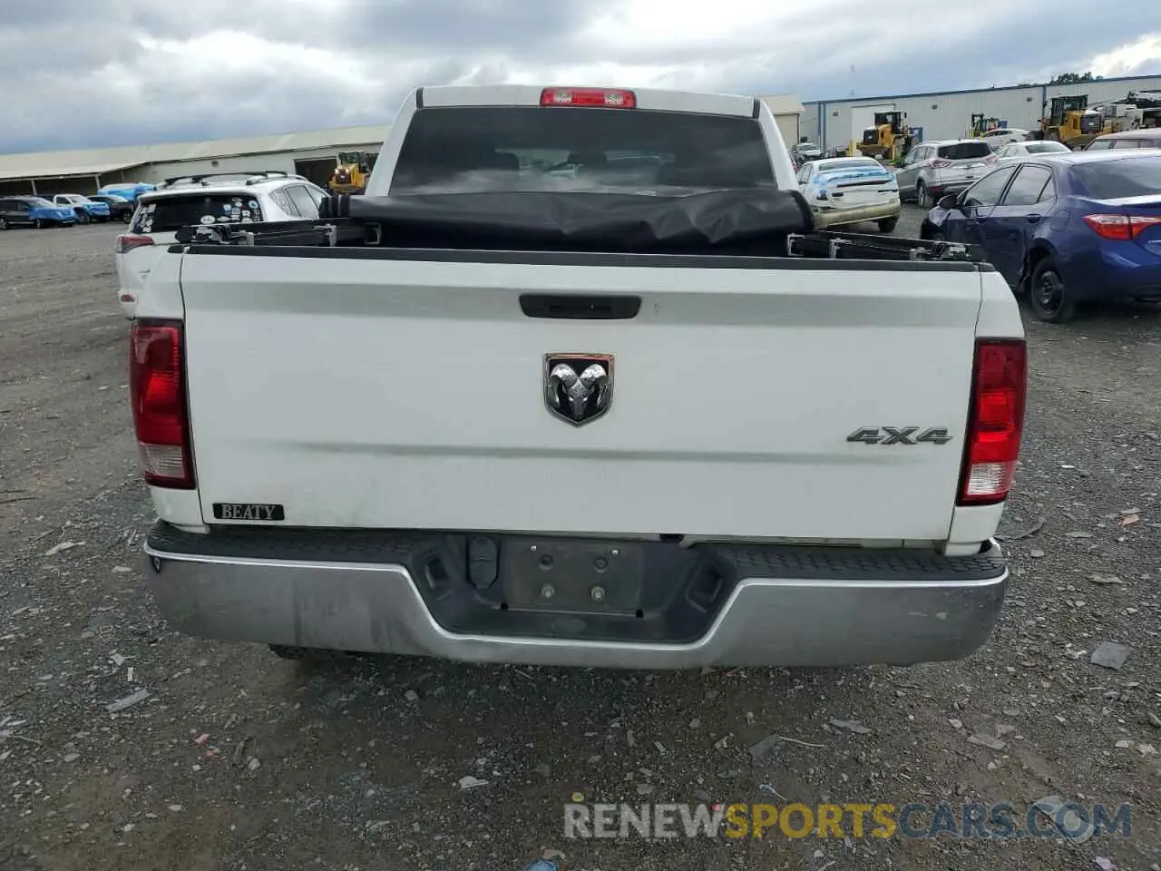 6 Photograph of a damaged car 3C6RR7KG7NG211349 RAM 1500 2022