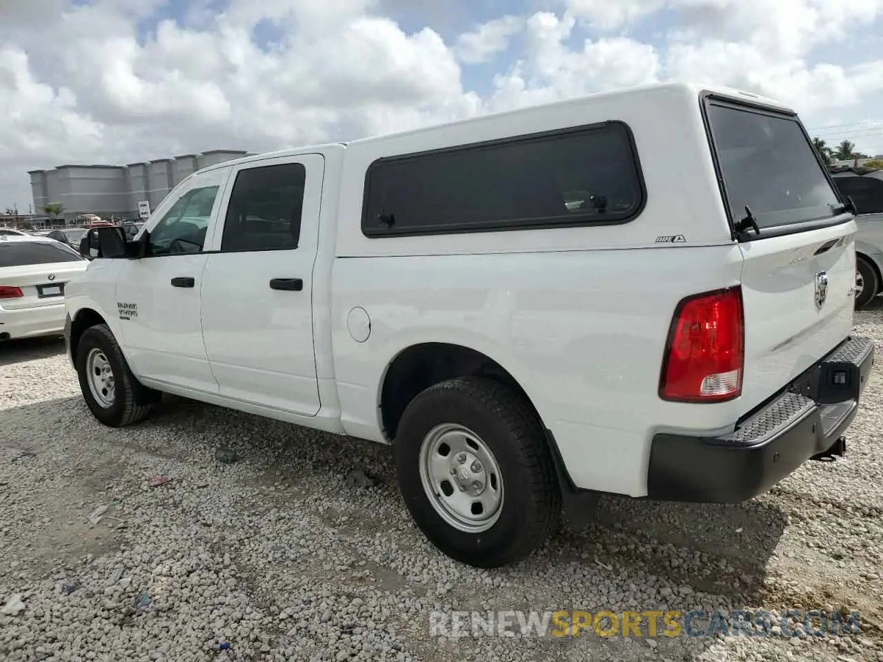 2 Photograph of a damaged car 3C6RR7KG7NG427279 RAM 1500 2022