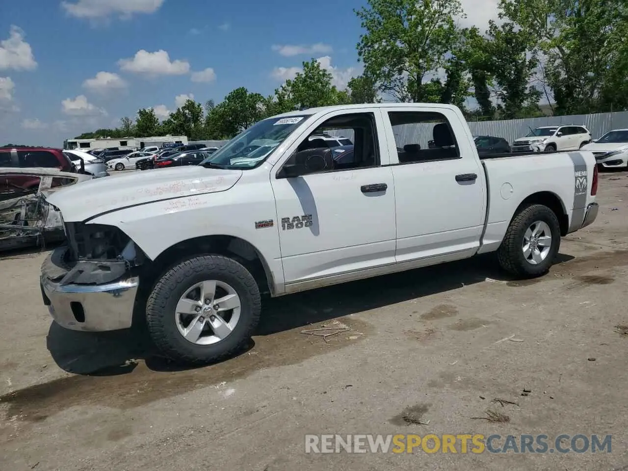 1 Photograph of a damaged car 3C6RR7KT0GG383139 RAM 1500 2022