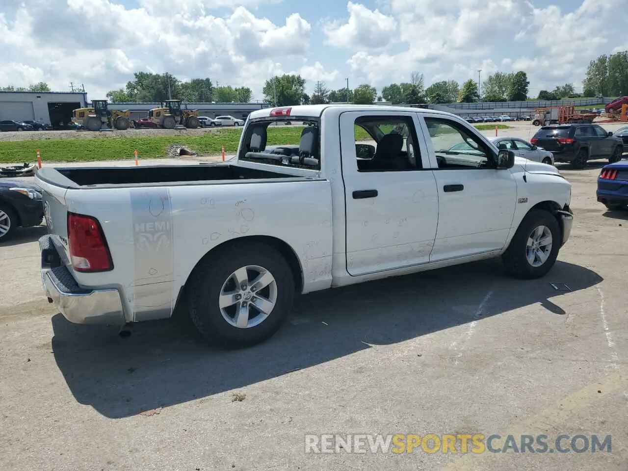 3 Photograph of a damaged car 3C6RR7KT0GG383139 RAM 1500 2022