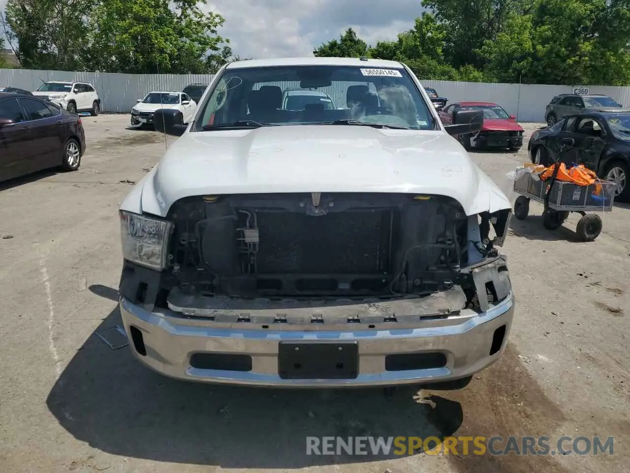 5 Photograph of a damaged car 3C6RR7KT0GG383139 RAM 1500 2022