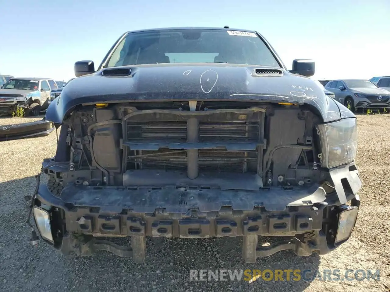 5 Photograph of a damaged car 3C6RR7KT1NG358425 RAM 1500 2022