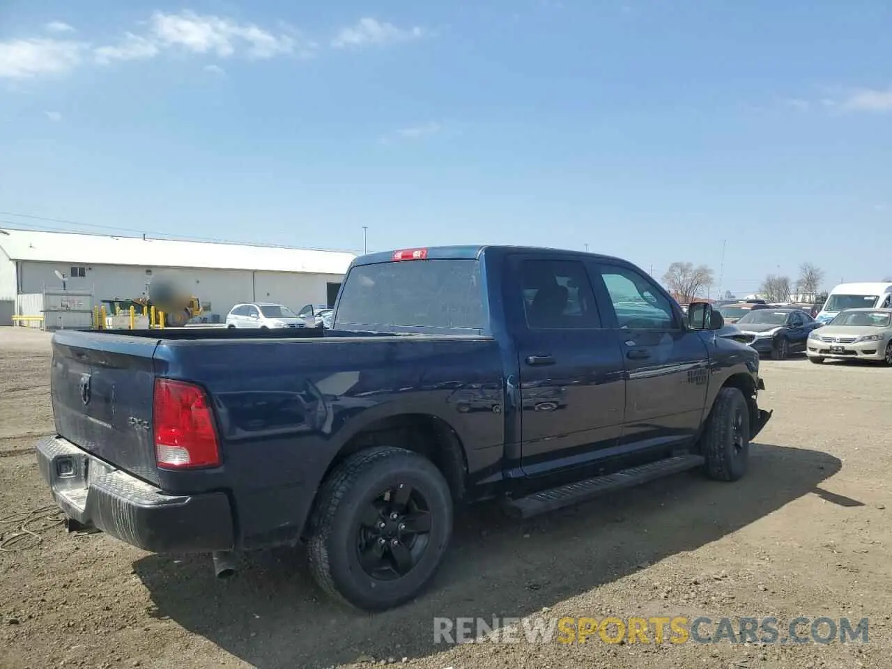 3 Photograph of a damaged car 3C6RR7KT6NG352815 RAM 1500 2022