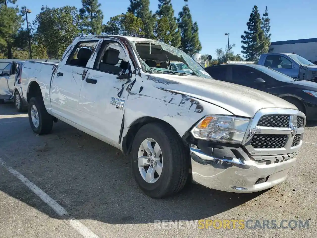 4 Photograph of a damaged car 1C6RR6LG1PS518469 RAM 1500 2023