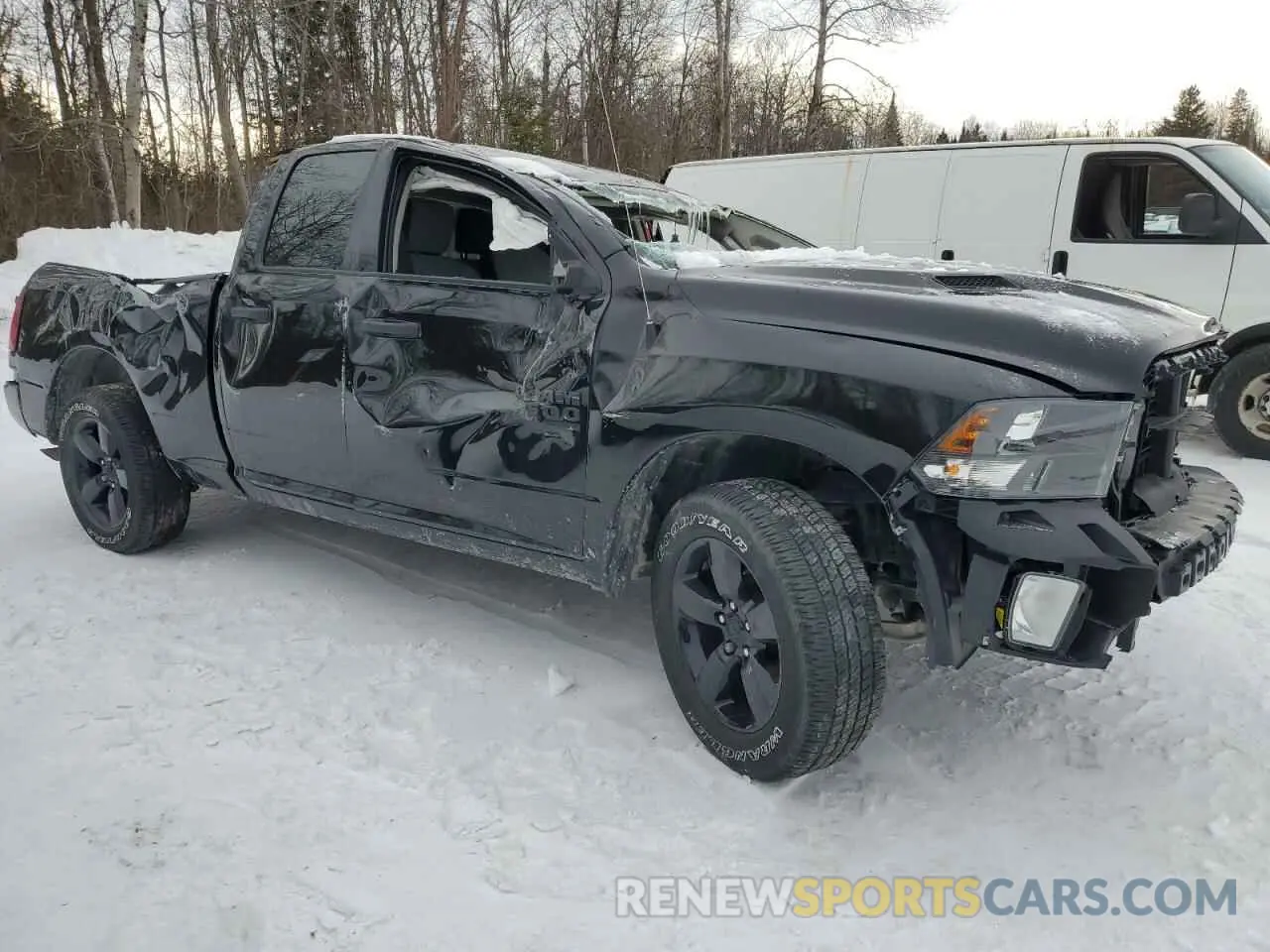 4 Photograph of a damaged car 1C6RR7FG7PS589662 RAM 1500 2023