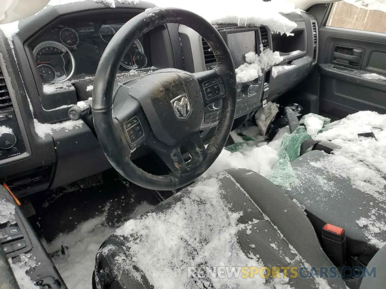 8 Photograph of a damaged car 1C6RR7FG7PS589662 RAM 1500 2023