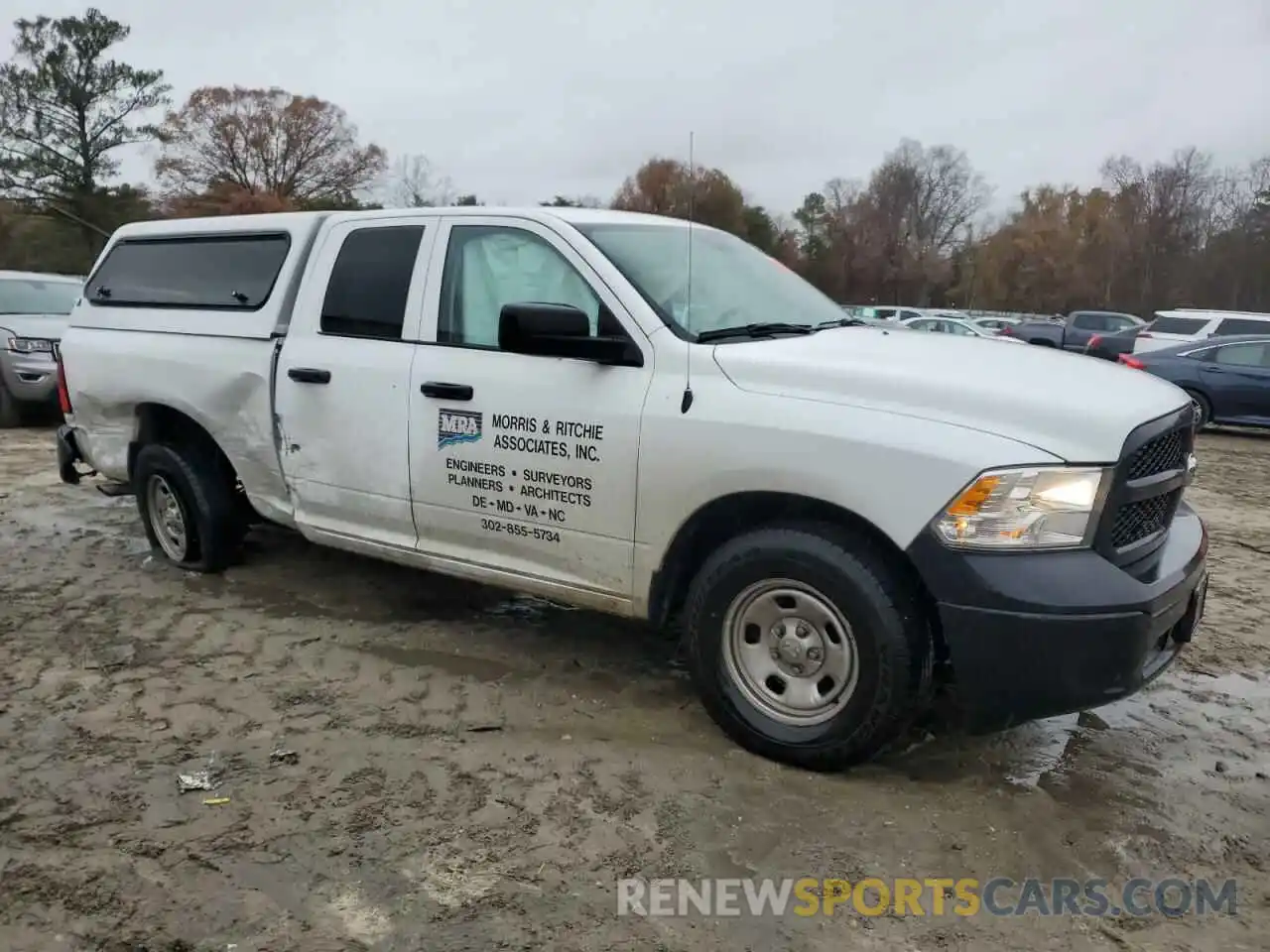 4 Photograph of a damaged car 1C6RR7FG7PS590407 RAM 1500 2023