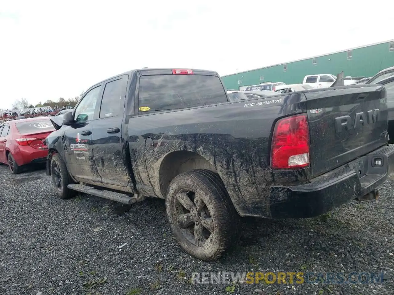 2 Photograph of a damaged car 1C6RR7FG8PS547985 RAM 1500 2023