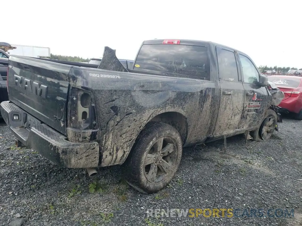 3 Photograph of a damaged car 1C6RR7FG8PS547985 RAM 1500 2023