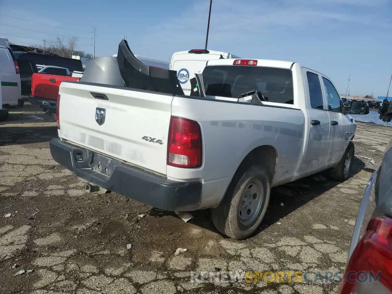 3 Photograph of a damaged car 1C6RR7FT8PS539978 RAM 1500 2023