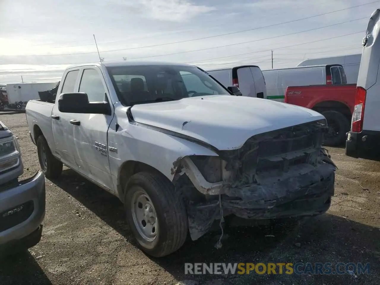 4 Photograph of a damaged car 1C6RR7FT8PS539978 RAM 1500 2023
