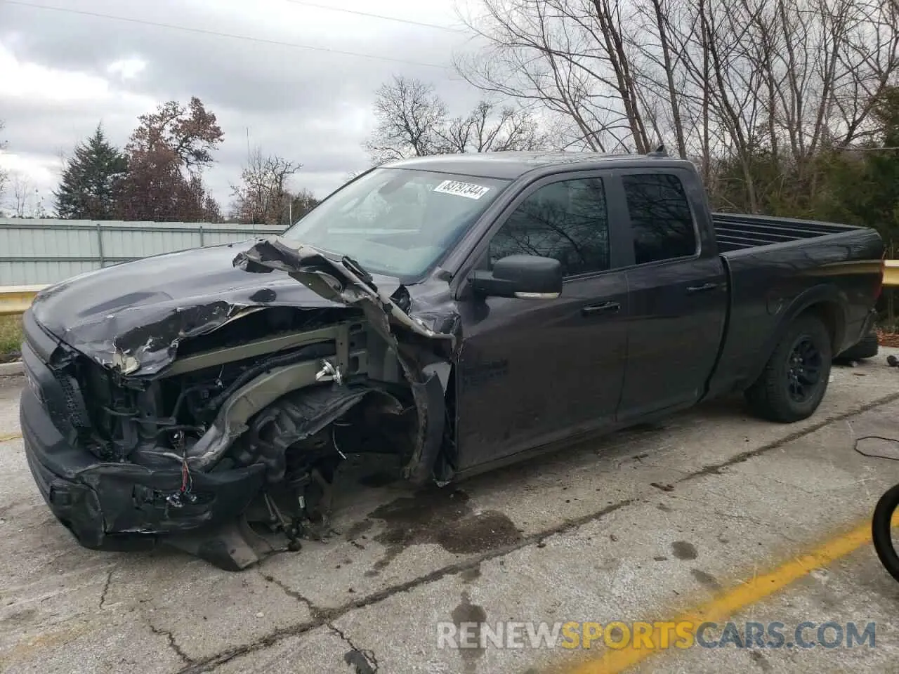 1 Photograph of a damaged car 1C6RR7GG0PS556467 RAM 1500 2023