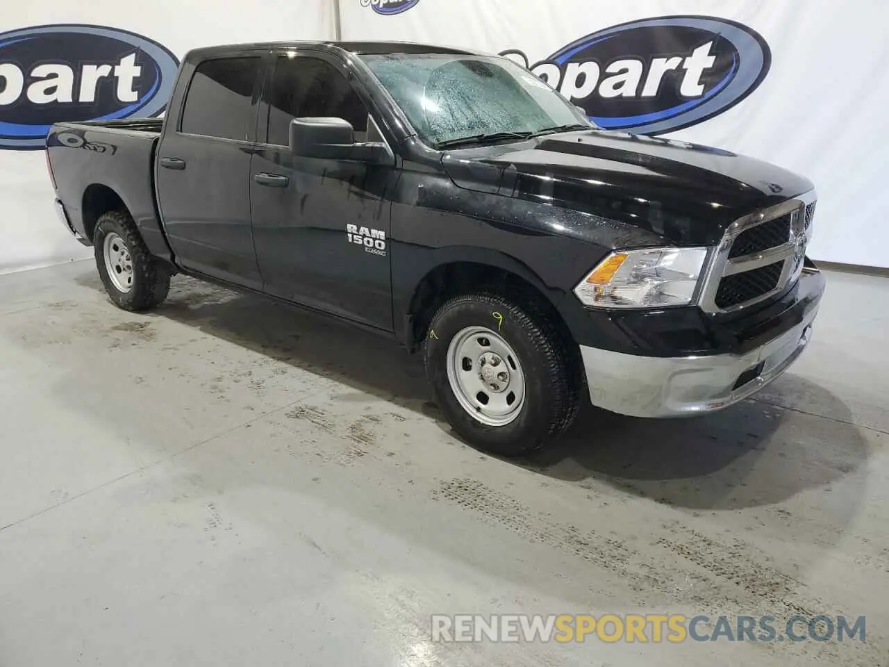 4 Photograph of a damaged car 1C6RR7LG1PS565734 RAM 1500 2023