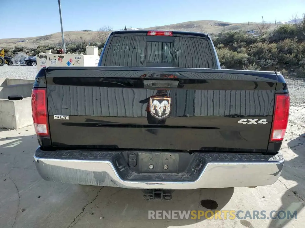 6 Photograph of a damaged car 1C6RR7LG9PS565383 RAM 1500 2023