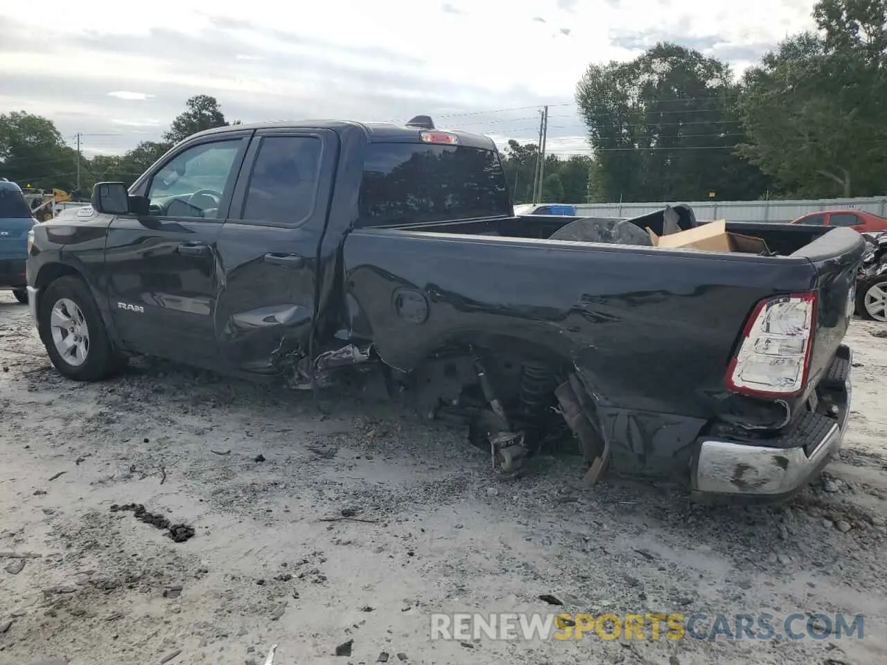 2 Photograph of a damaged car 1C6RREBG4PN608354 RAM 1500 2023