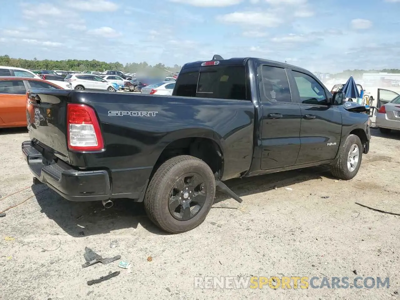 3 Photograph of a damaged car 1C6RREBG5PN604331 RAM 1500 2023