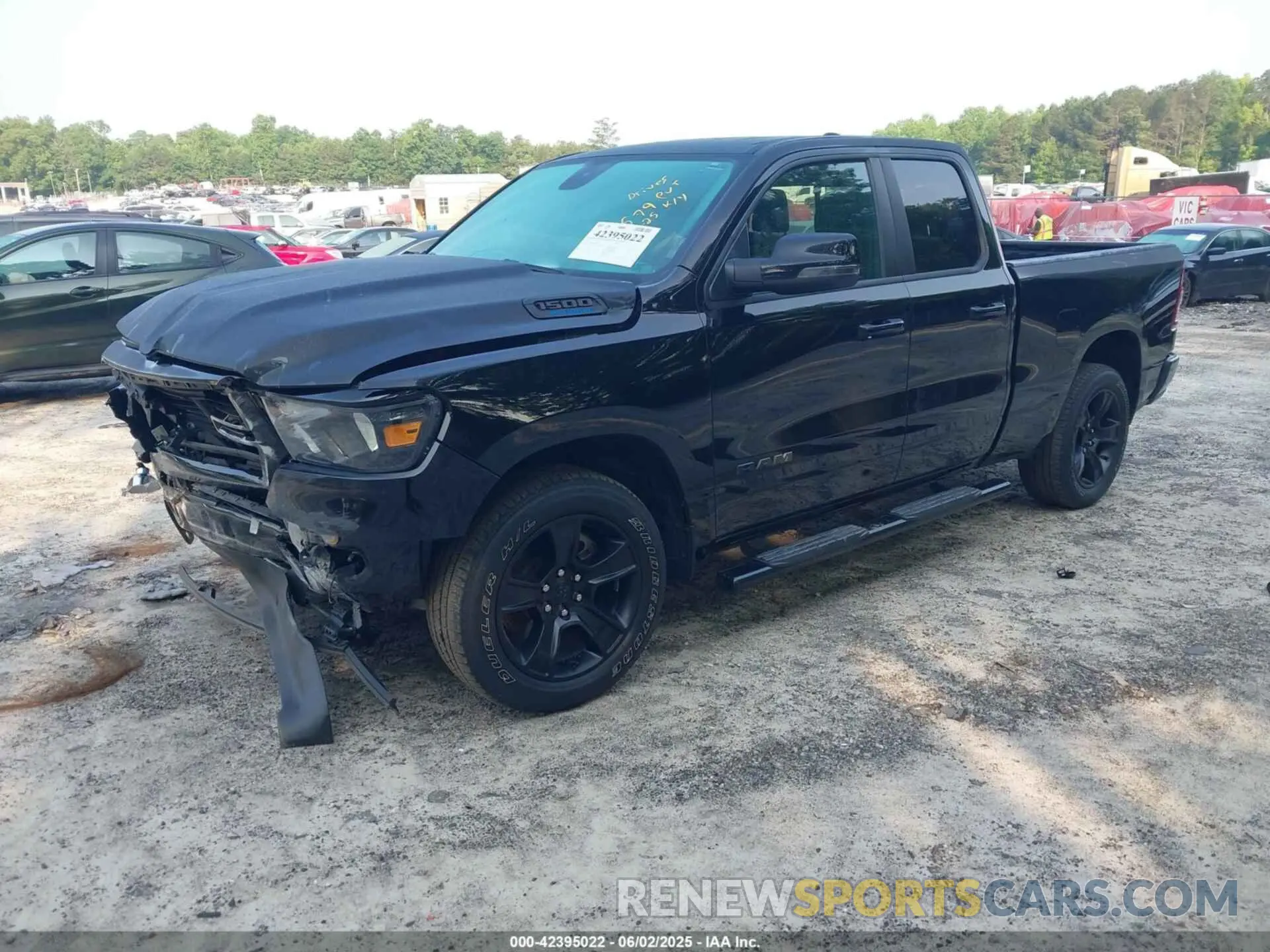 2 Photograph of a damaged car 1C6RREBG8PN604579 RAM 1500 2023