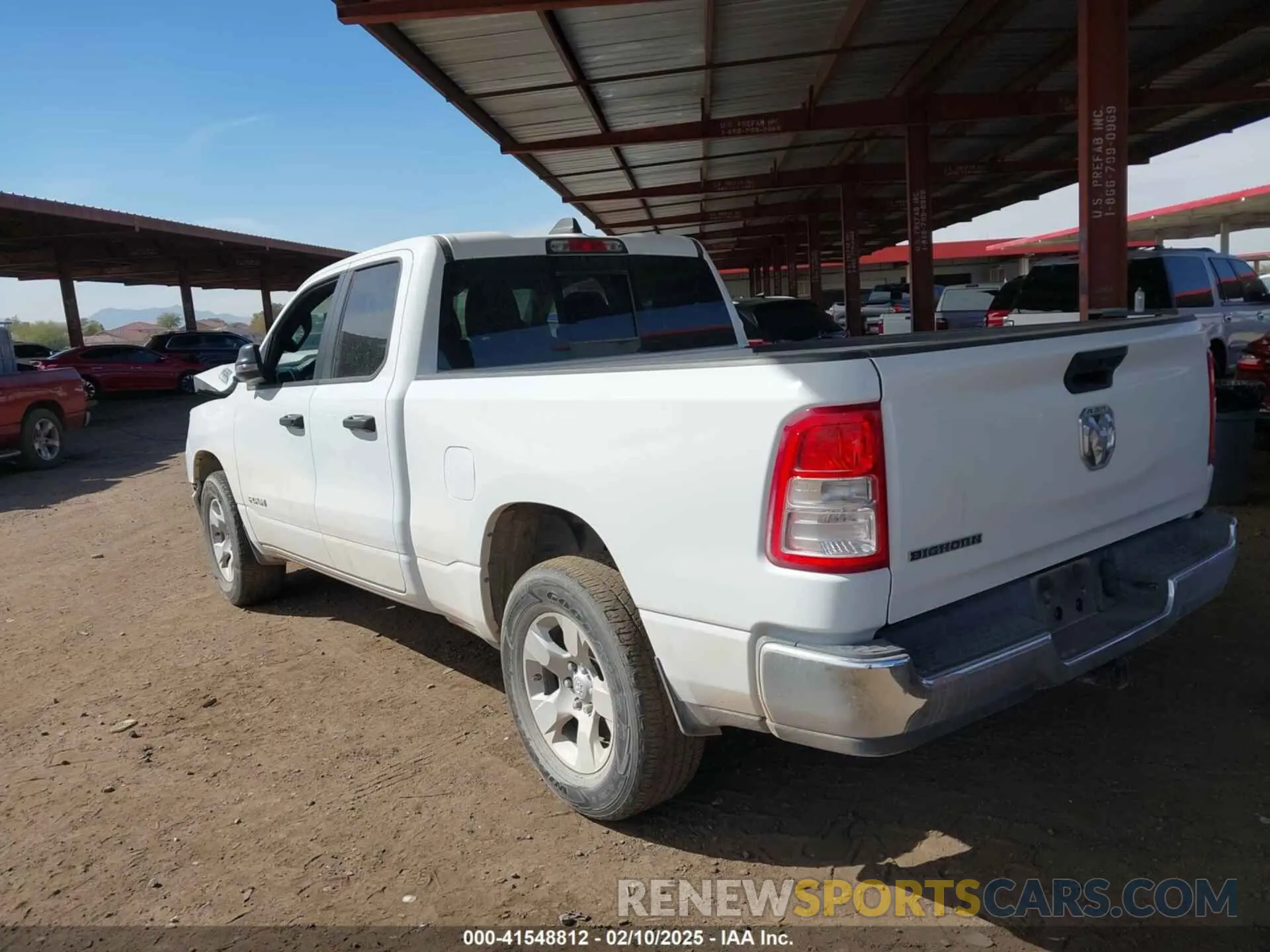 3 Photograph of a damaged car 1C6RREBG9PN511845 RAM 1500 2023