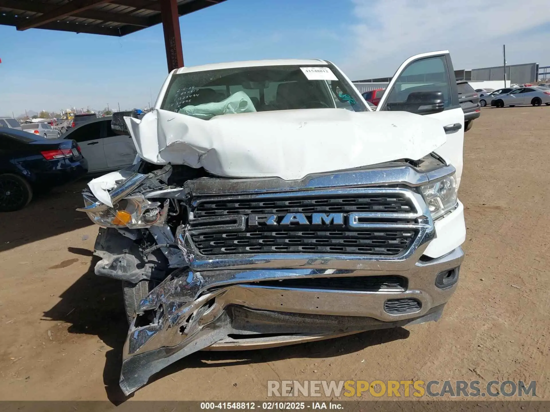 6 Photograph of a damaged car 1C6RREBG9PN511845 RAM 1500 2023
