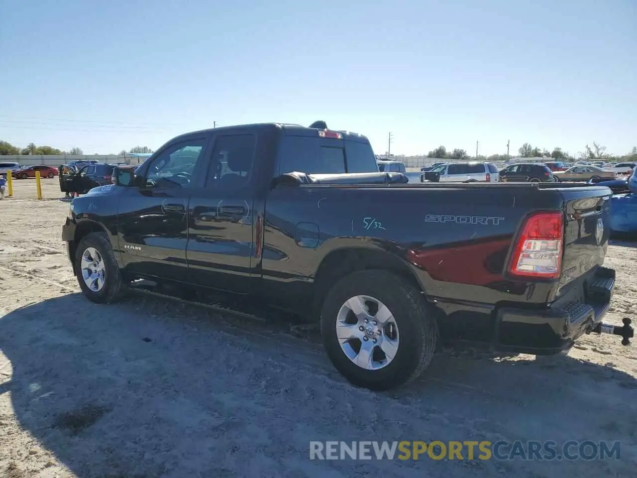 2 Photograph of a damaged car 1C6RREBT1PN553326 RAM 1500 2023