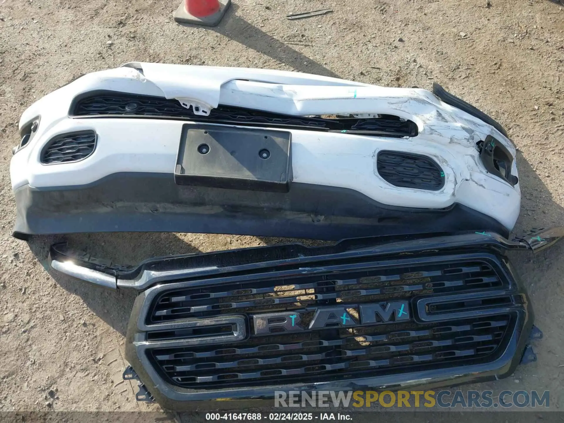 12 Photograph of a damaged car 1C6RREBT8PN553095 RAM 1500 2023
