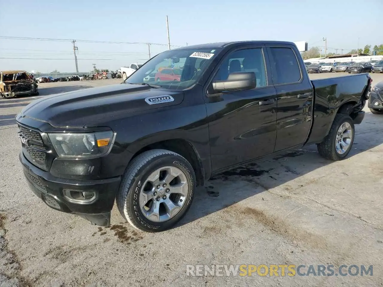 1 Photograph of a damaged car 1C6RRECT7PN659617 RAM 1500 2023