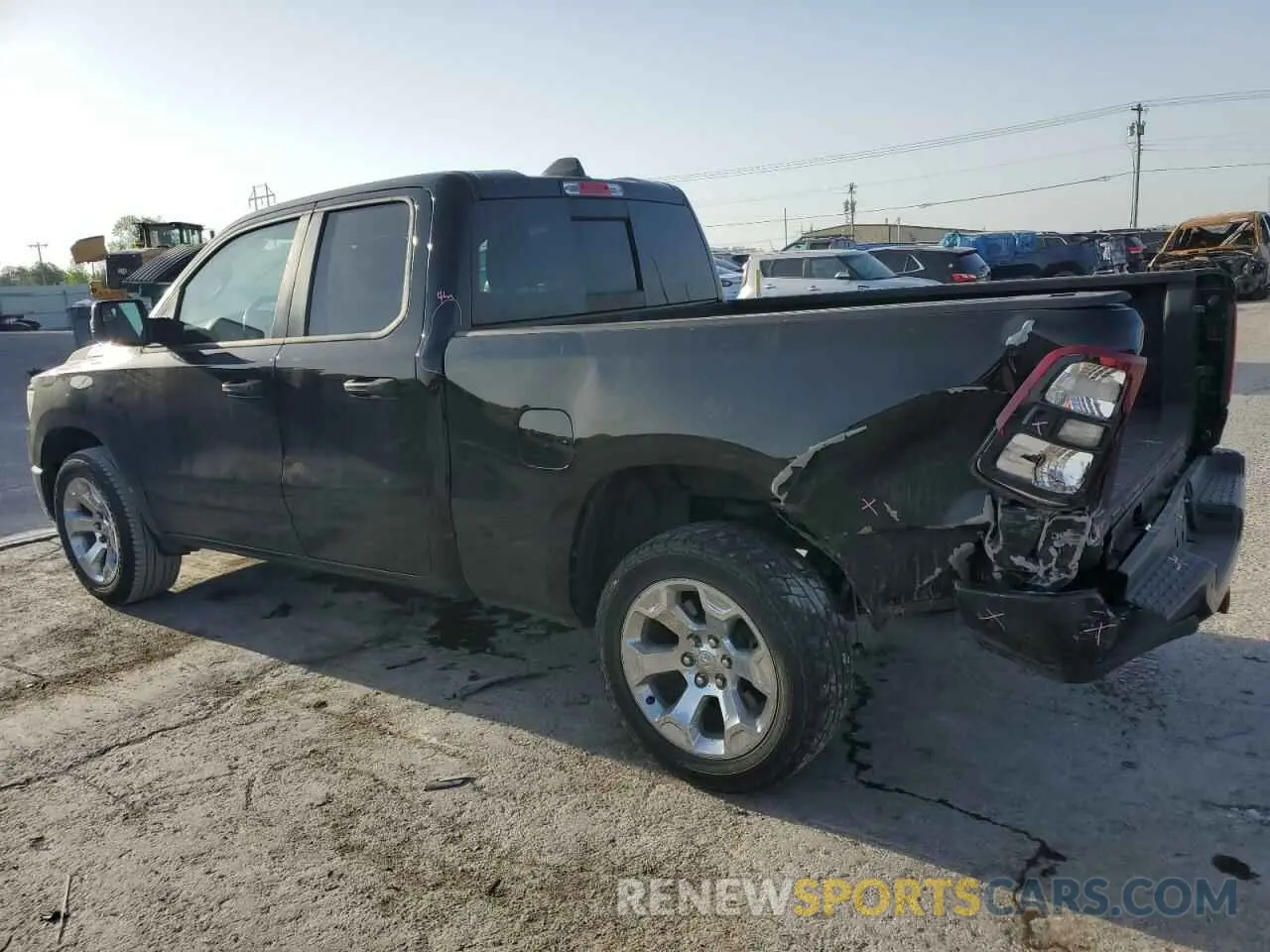2 Photograph of a damaged car 1C6RRECT7PN659617 RAM 1500 2023