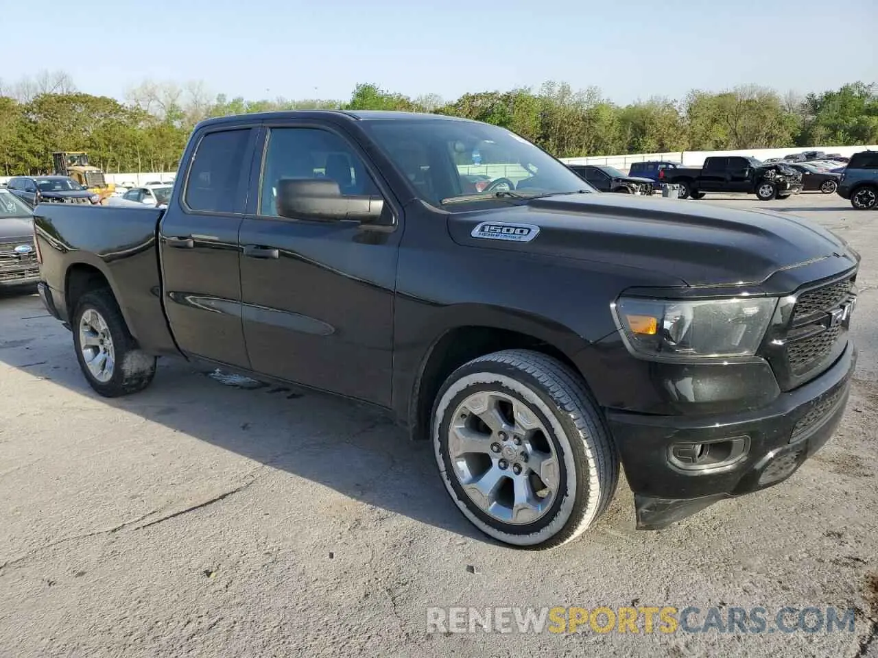 4 Photograph of a damaged car 1C6RRECT7PN659617 RAM 1500 2023