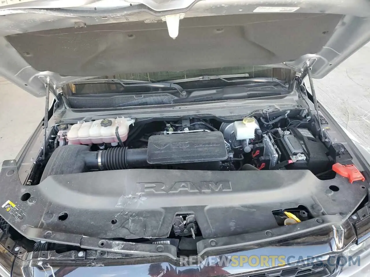 11 Photograph of a damaged car 1C6RREFG5PN654513 RAM 1500 2023