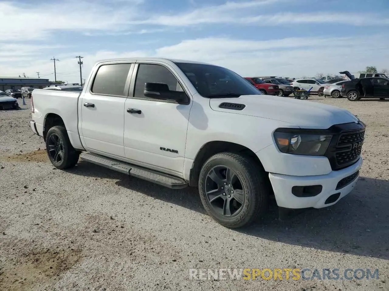 4 Photograph of a damaged car 1C6RREFT2PN585566 RAM 1500 2023