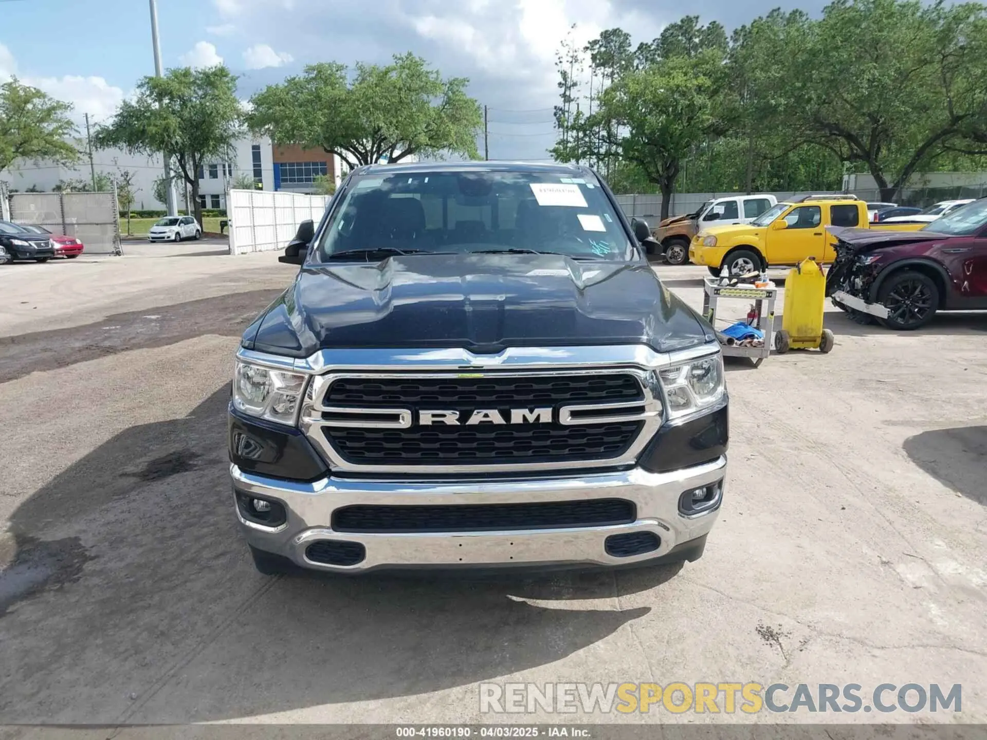 12 Photograph of a damaged car 1C6RREFT3PN619627 RAM 1500 2023