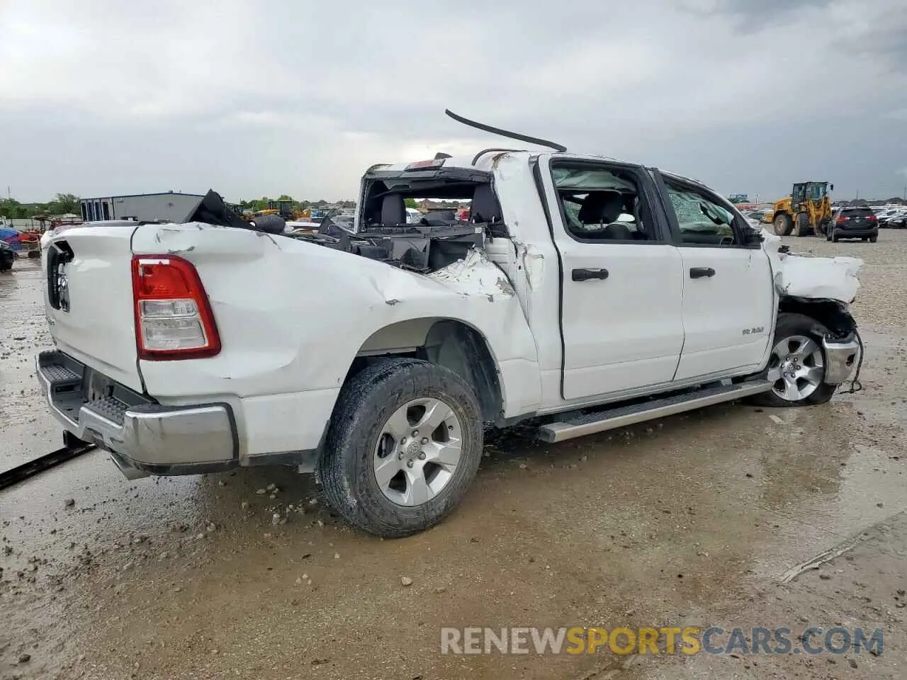 3 Photograph of a damaged car 1C6RREFT5PN600450 RAM 1500 2023