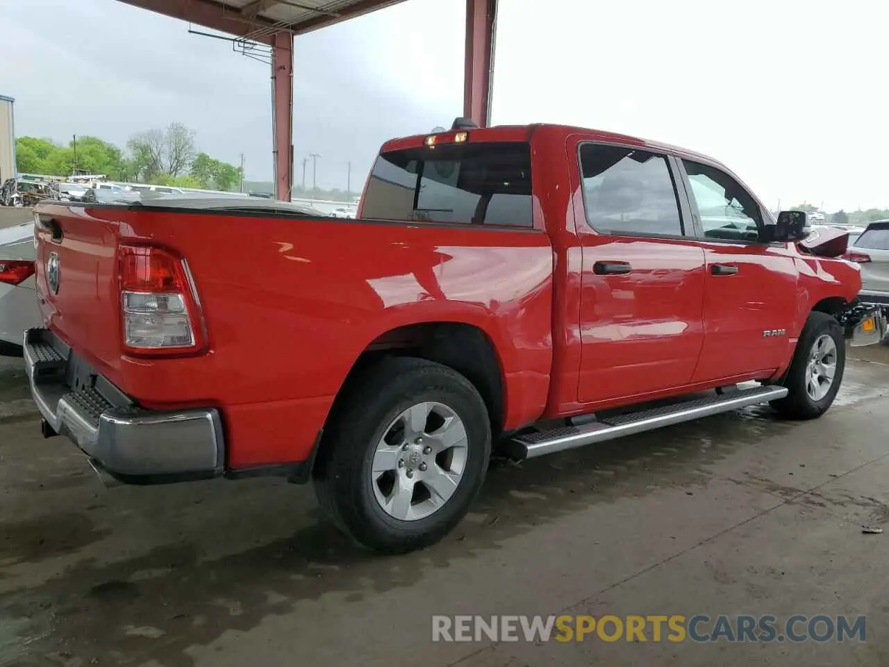 3 Photograph of a damaged car 1C6RREFT5PN607317 RAM 1500 2023