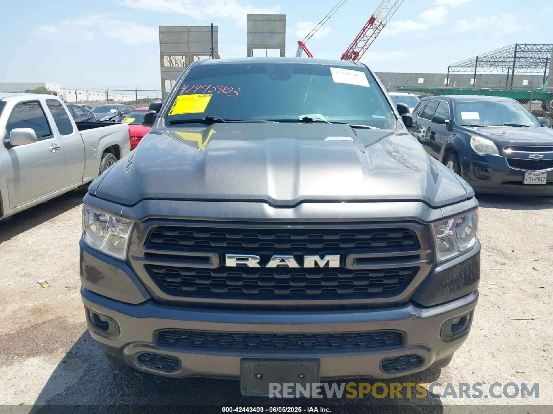 12 Photograph of a damaged car 1C6RREFT7PN640643 RAM 1500 2023