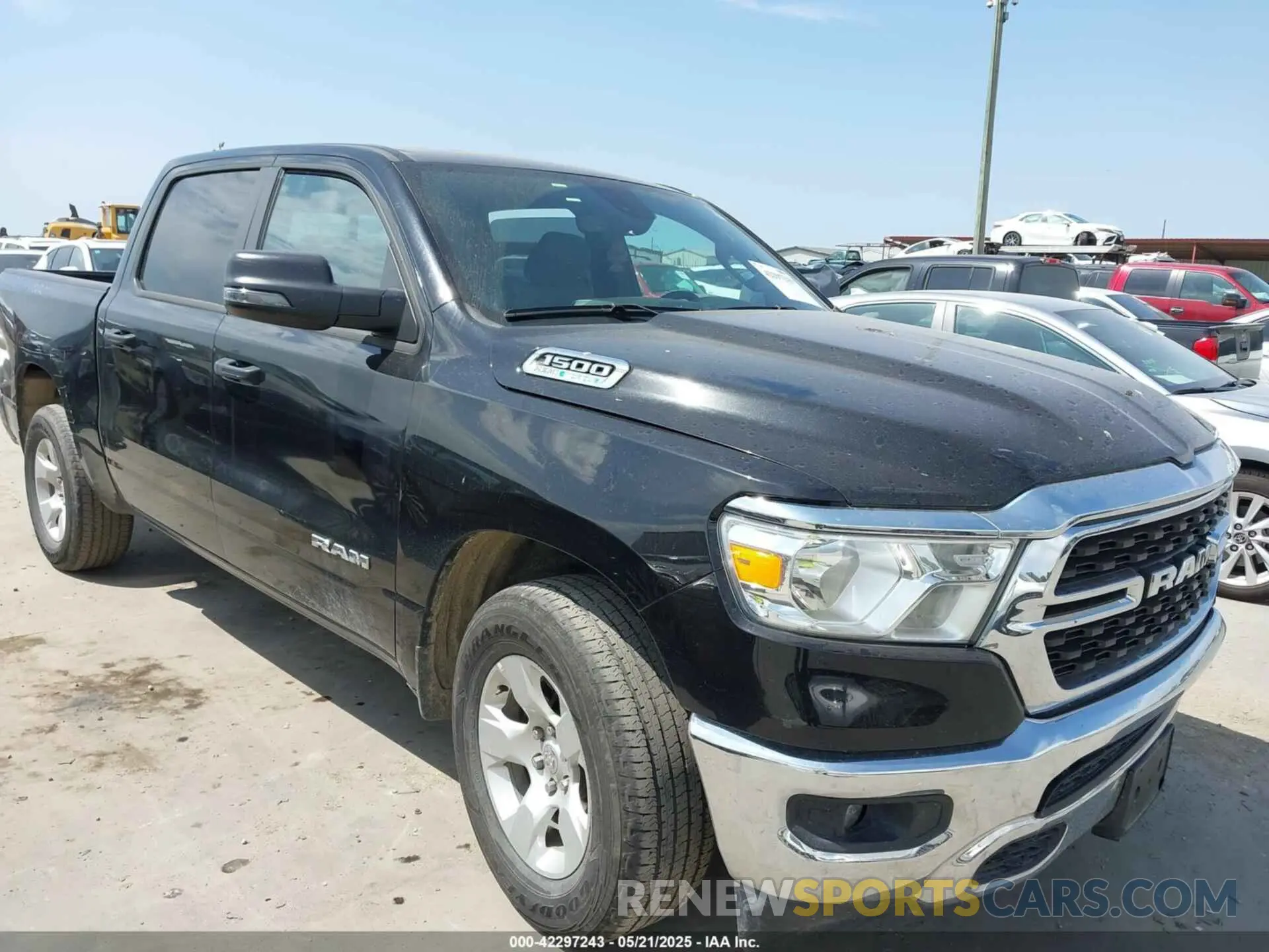1 Photograph of a damaged car 1C6RREFTXPN534591 RAM 1500 2023