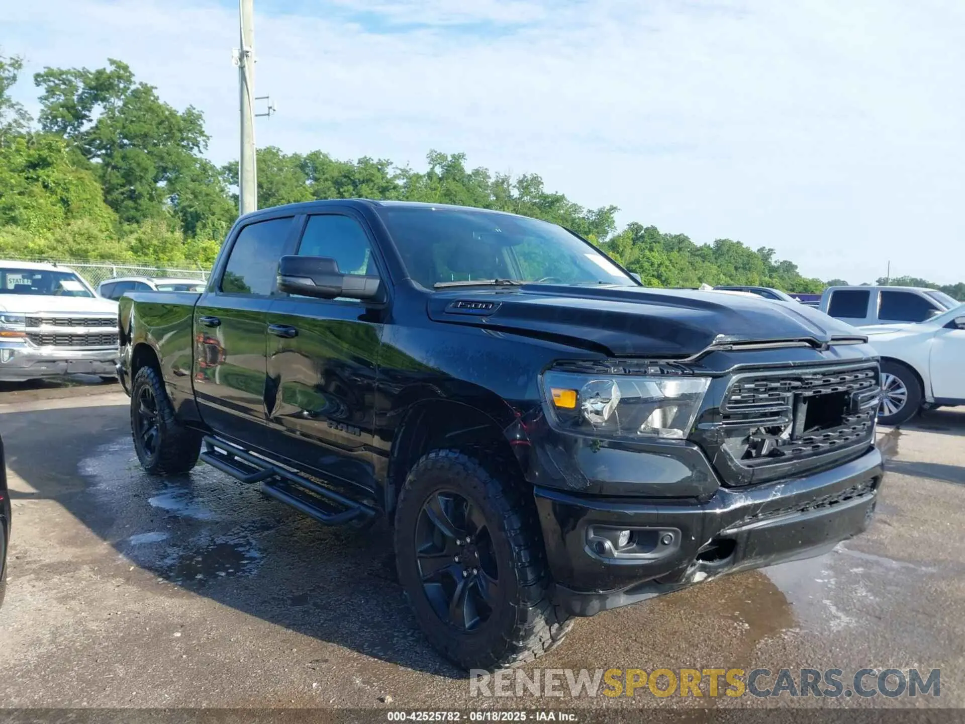 1 Photograph of a damaged car 1C6RREMT2PN664903 RAM 1500 2023