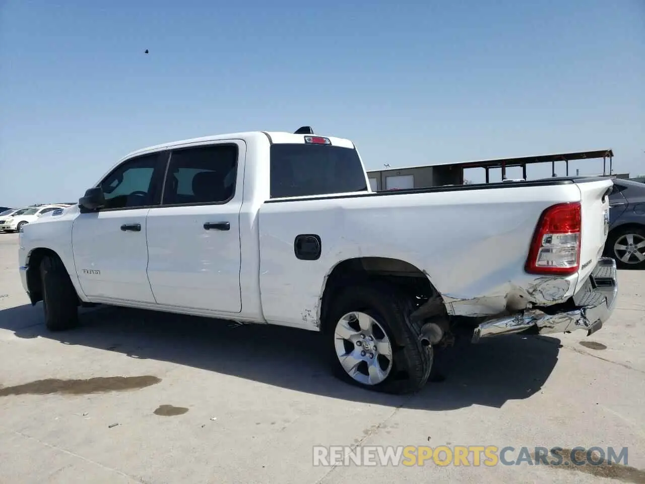 2 Photograph of a damaged car 1C6RREMT5PN604002 RAM 1500 2023