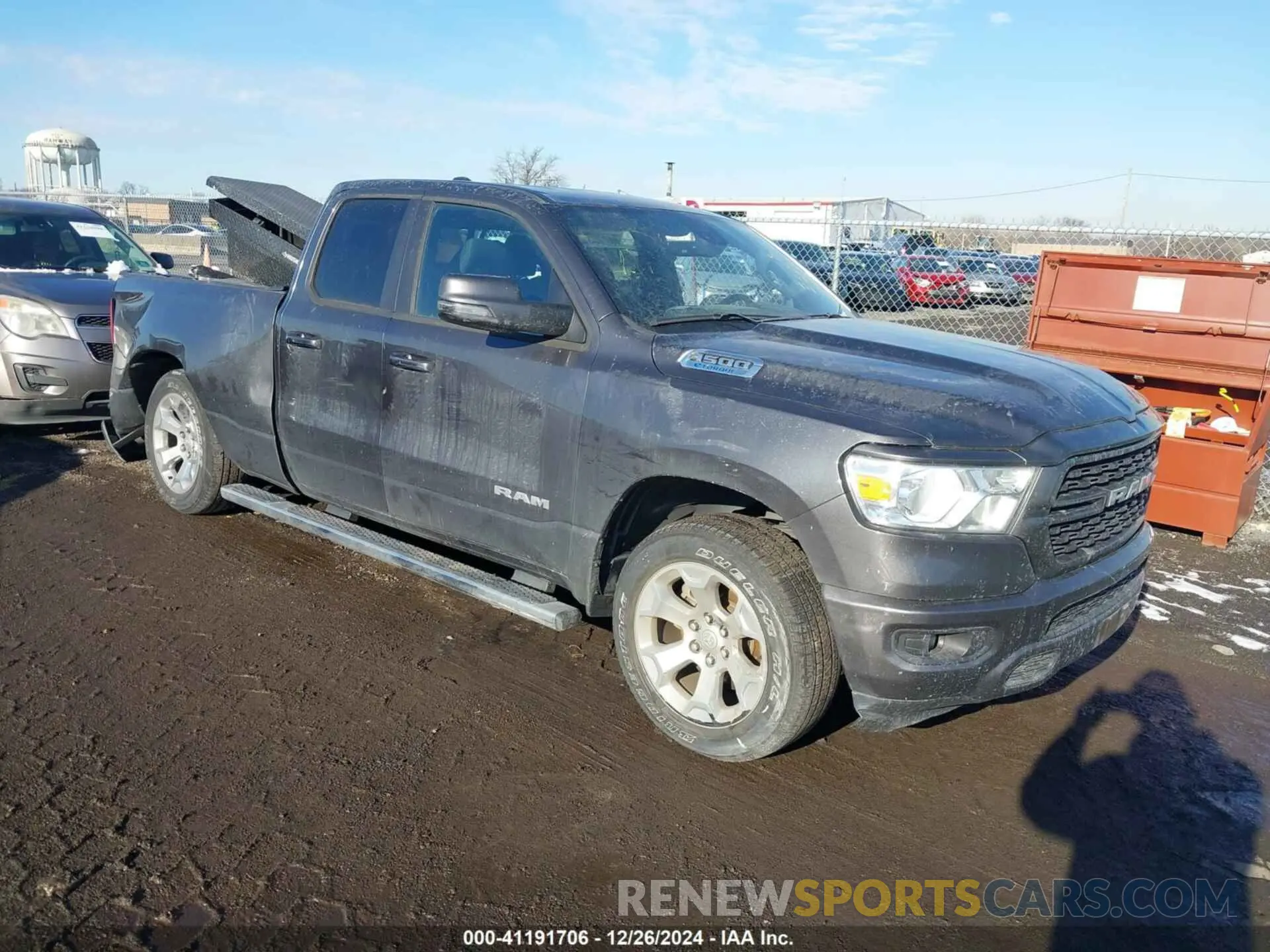 1 Photograph of a damaged car 1C6RRFBG0PN583930 RAM 1500 2023