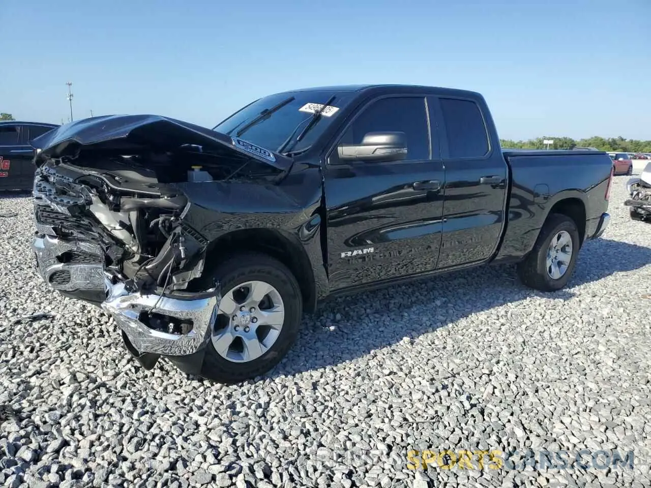 1 Photograph of a damaged car 1C6RRFBG1PN529469 RAM 1500 2023
