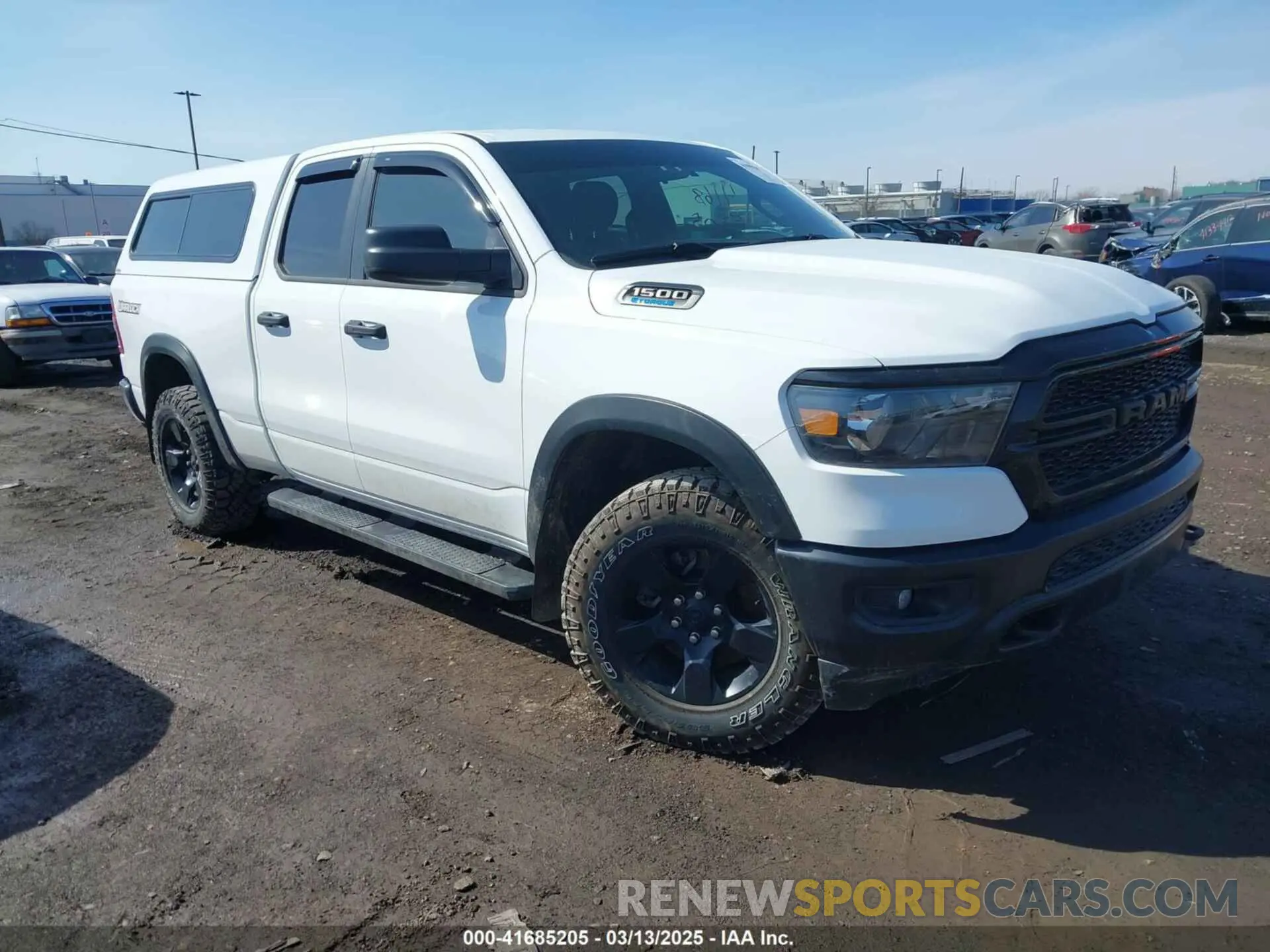 1 Photograph of a damaged car 1C6RRFCG3PN677878 RAM 1500 2023