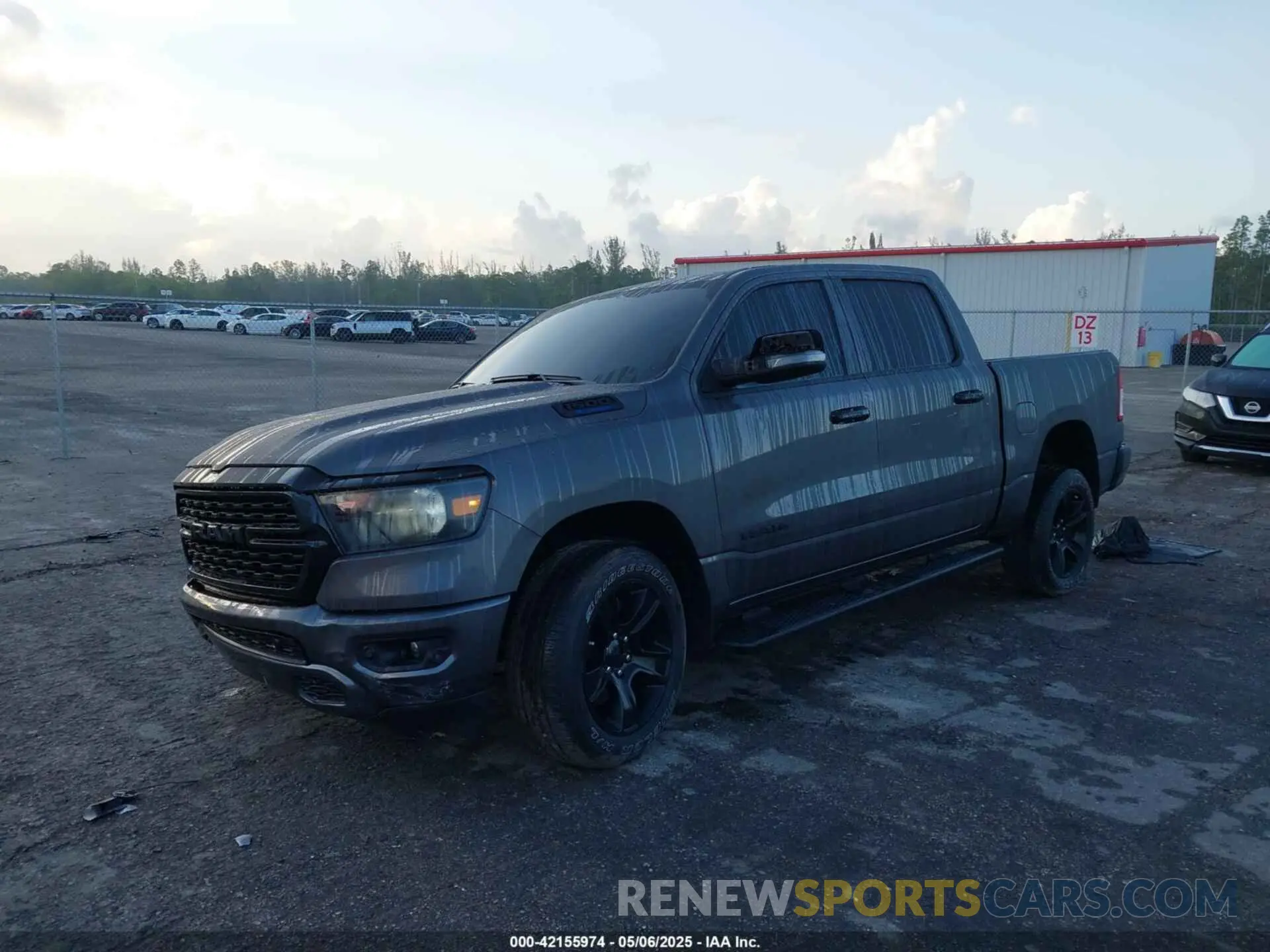 2 Photograph of a damaged car 1C6RRFFG1PN644440 RAM 1500 2023