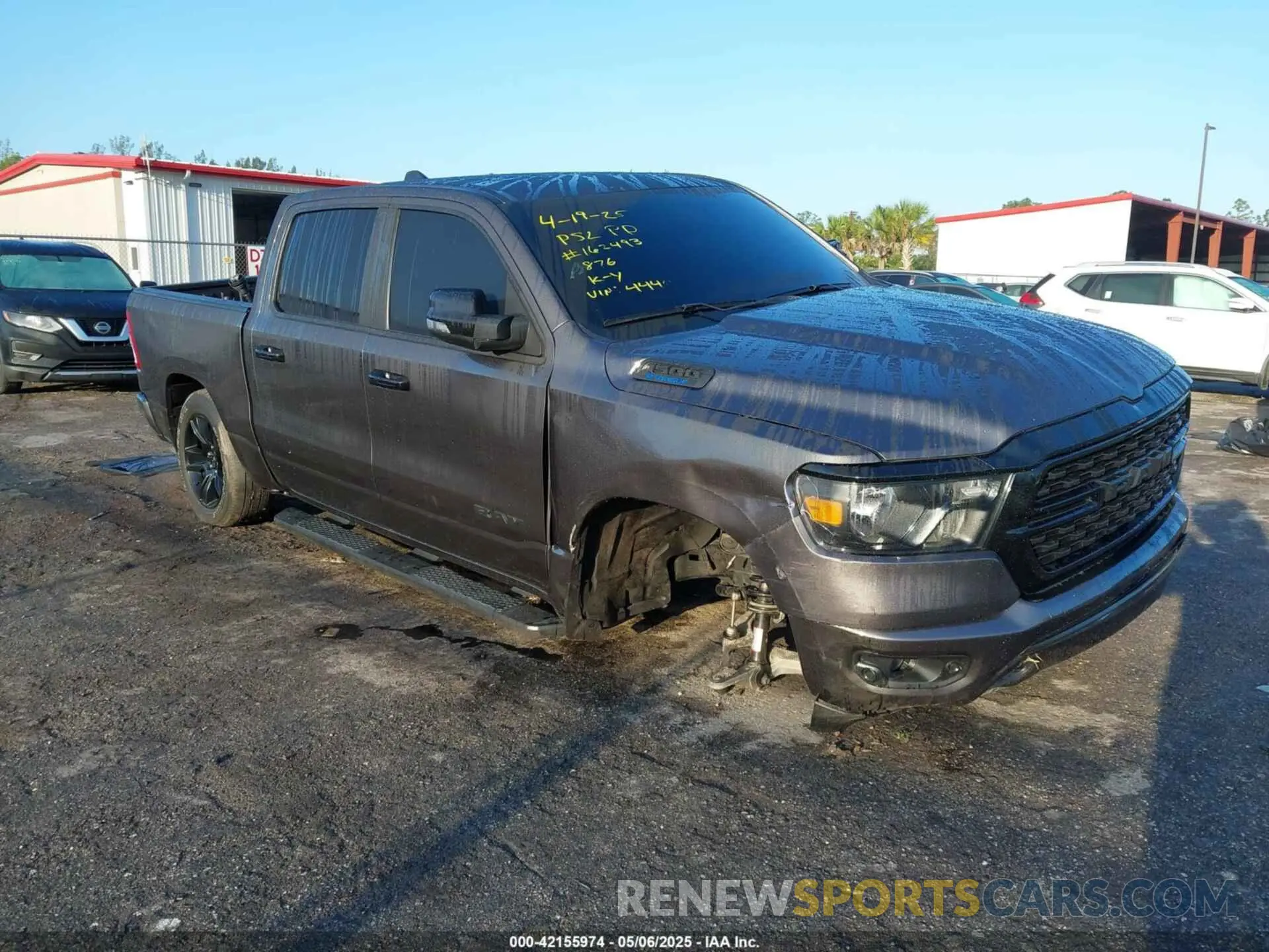 6 Photograph of a damaged car 1C6RRFFG1PN644440 RAM 1500 2023