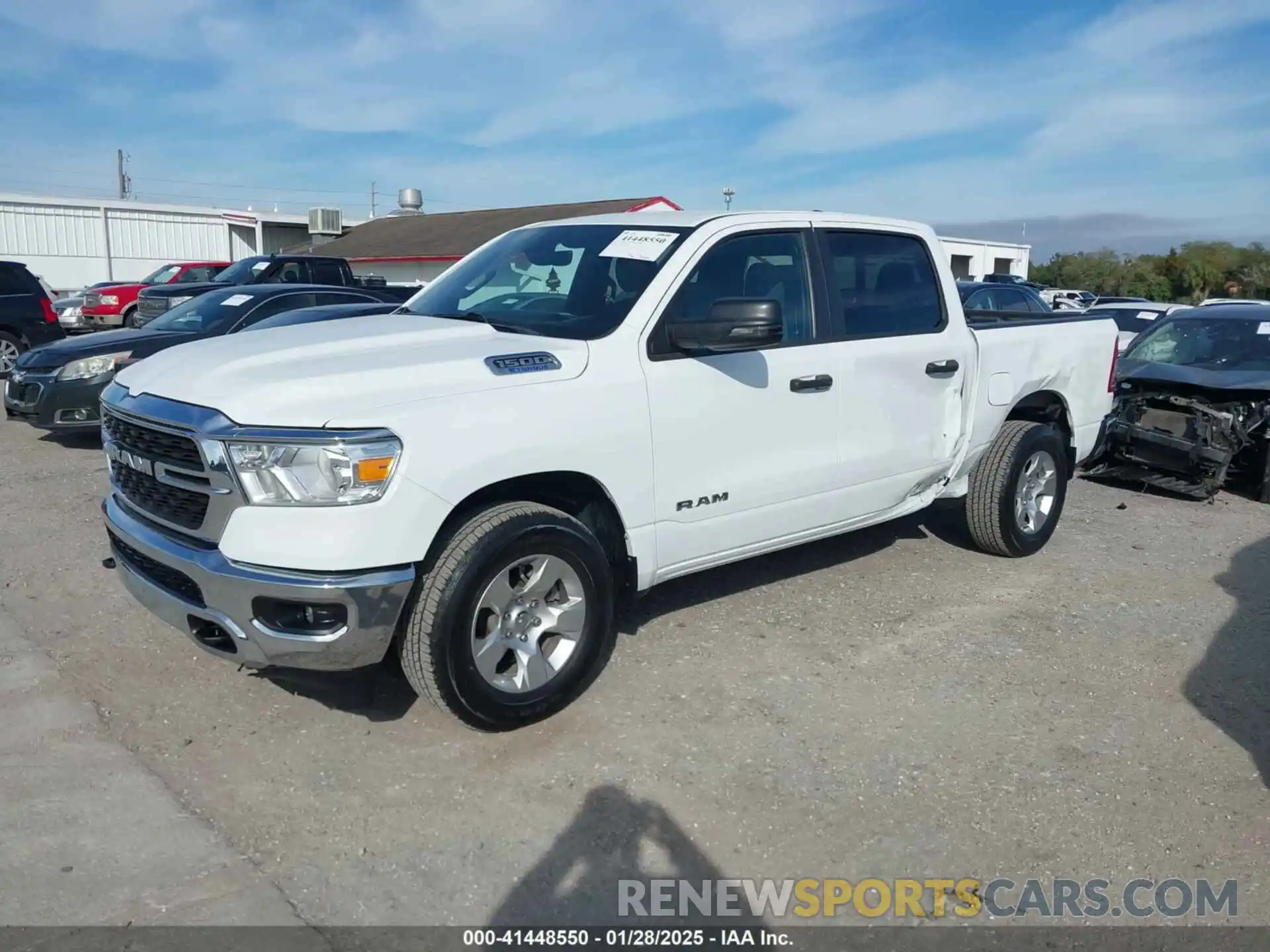 2 Photograph of a damaged car 1C6RRFFG2PN560904 RAM 1500 2023